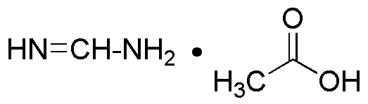 Formamidine acetate salt
