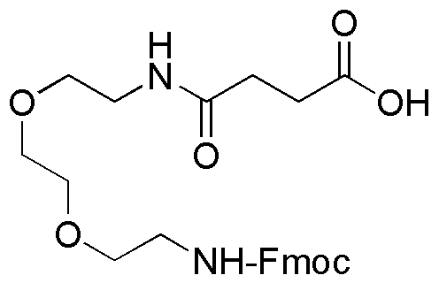 N-(Fmoc-8-amino-3,6-dioxa-octyl)succinamic acid