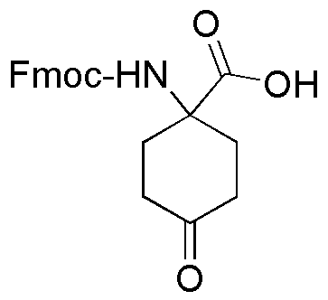 Fmoc-1-amino-4-oxo-cyclohexane carboxylic acid