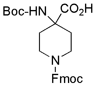 Ácido boc-4-amino-1-Fmoc-piperidina-4-carboxílico