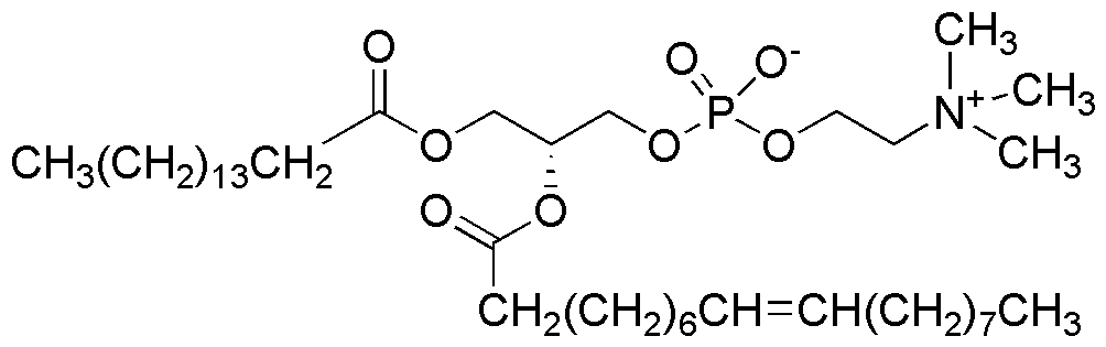 1-Palmityl-2-oleoyl-sn-glycero-3-phosphocholine