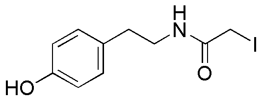 β-(4-hidroxifenil)etilo yodoacetamida