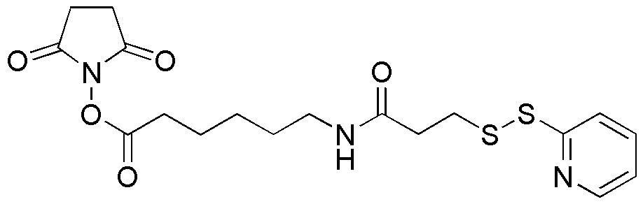 (Succinimidyl 6-[3-(2-pyridyldithio)propionamido]hexanoate)