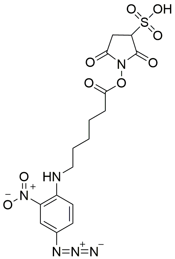 sulfo-Succinimidyl-6-[(4&acute;-azido-nitrophenyl)amino]hexanoate