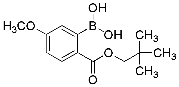Ácido 2,2-dimetilpropil-4'-metoxibenzoato-2'-borónico