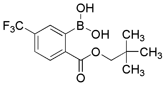 Acide 2,2-diméthylpropyl-4'-(trifluorométhyl)benzoate-2'-boronique