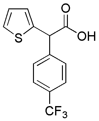 2-(2-Thienyl)-2-[4-(Trifluoromethyl)Phenyl]Acetic Acid