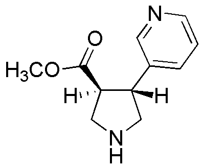 4-(3-Pyridyl)pyrrolidine-3-methylcarboxylate