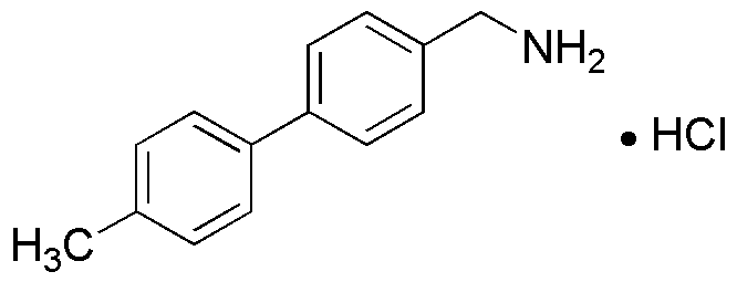 [4-(4-Methylphenyl)phenyl]methylamine hydrochloride