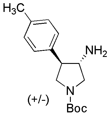 Trans (+/-) 3-Amino-4-(4-Methylphenyl)Pyrrolidine-1-Carboxylic Acid Tert-Butyl Ester
