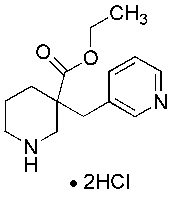 3-Pyridin-3-Ylmethylpiperidine-3-Ethylcarboxylate Dihydrochloride