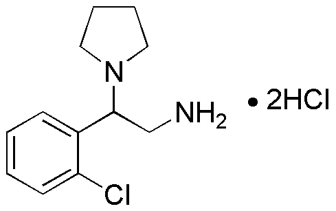 2-(2-Chlorophenyl)-2-pyrrolidinylethylamine dihydrochloride