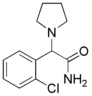 2-(2-Chlorophenyl)-2-(Pyrrolidin-1-Yl)Acetamide