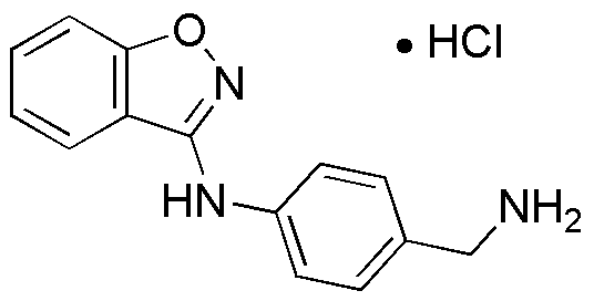 Clorhidrato de N-(4-(aminometil)fenil)benzo[D]isoxazol-3-amina