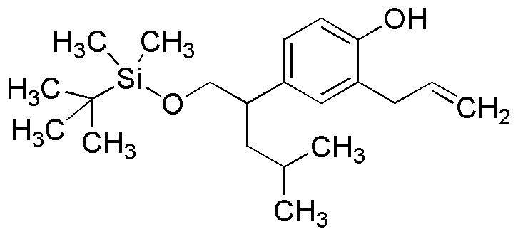 2-Allyl-4-[1-(Tert-Butyldimethylsilanyloxymethyl)-3-Methylbutyl]Phenol