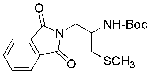 Carbamate de tert-butyle [2-phtalimido-1-(méthylsulfanylméthyl)éthyl]