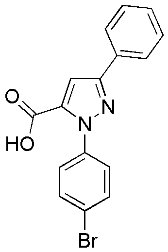 1-(4-Bromophenyl)-3-phenyl-1H-pyrazole-5-carboxylic acid