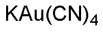 Potassium tetracyanoaurate(III)