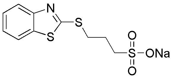 3-(benzotiazol-2-iltio)-1-propanosulfonato de sodio