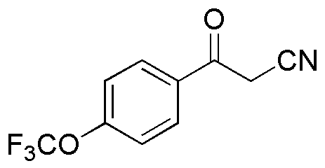 4-(Trifluoromethoxy)benzoyl acetonitrile
