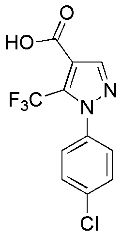 1-(4-Chlorophenyl)-5-(trifluoromethyl)-1H-pyrazole-4-carboxylic acid