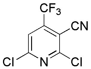 3-Cyano-2,6-dichloro-4-(trifluorométhyl)pyridine