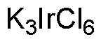 Hexacloroiridato de potasio (III)