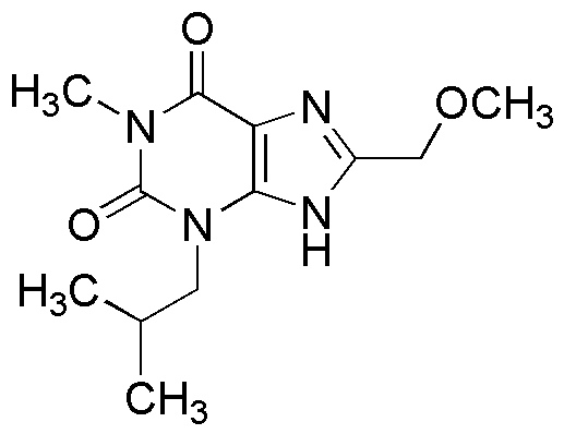 8-Methoxymethyl-3-isobutyl-1-methylxanthine