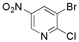 3-Bromo-2-chloro-5-nitropyridine