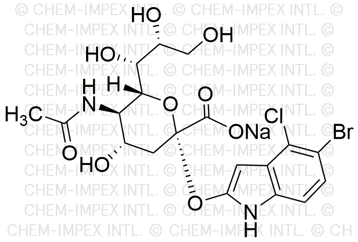 5-Bromo-4-chloro-3-indoxyl-α-D-N-acetylneuraminic acid, sodium salt