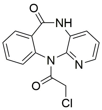 11-(2-Chloroacetyl)-5H-pyrido[2,3-b][1,4]benzodiazepin-6-one