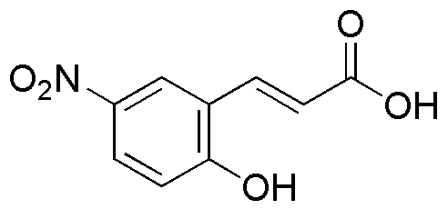 2-Hydroxy-5-nitrocinnamic acid