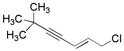 trans-1-Chloro-6,6-dimethyl-5-hept-2-en-4-yne