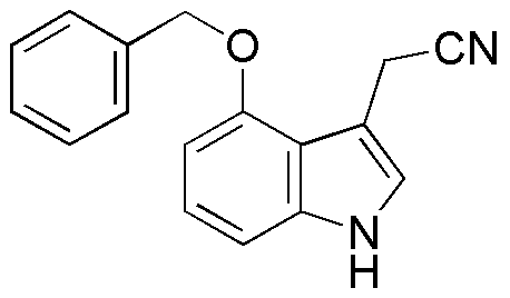 4-Benzyloxy-3-indolylacetonitrile