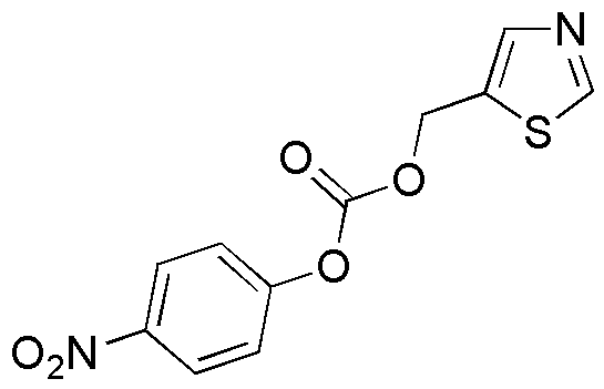 Thiazolylmethyl-4-nitrophenylcarbonate