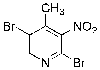 2,5-Dibromo-4-méthyl-3-nitropyridine