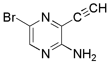 2-Amino-5-bromo-3-éthynylpyrazine