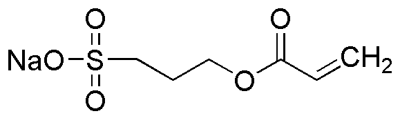 Sodium 3-sulphonatopropyl acrylate