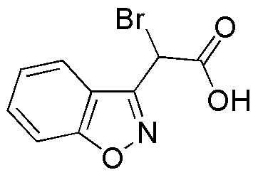 α-Bromo-1,2-benzisoxazole-3-aceticacid