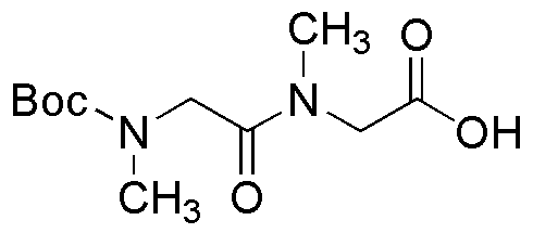 Acide 2-(2-((tert-Butoxycarbonyl)(méthyl)amino)-N-méthylacétamido)acétique