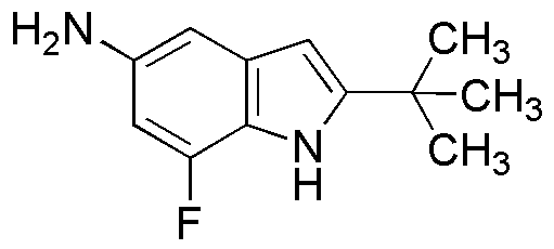 2-(tert-Butyl)-7-fluoro-1H-indol-5-amine