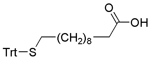 Ácido 11-tritilmercapto-undecanoico