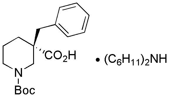 (R-Boc-3-benzyl-piperidine-3-carboxylic acidDCHA