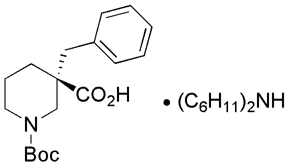 (S-Boc-3-benzyl-piperidine-3-carboxylic acidDCHA