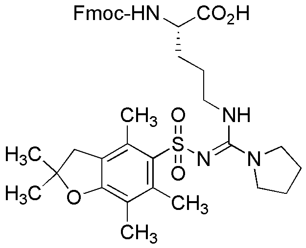(S-Fmoc-3-amino-5-[(N-Pbf-pyrrolidine-1-carboximidoyl)-amino]-pentanoic acid