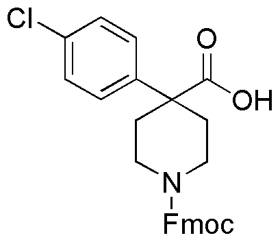 Fmoc-4-(4-chlorophenyl)-piperidine-4-carboxylic acid