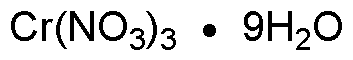 Nitrato de cromo (III) nonahidratado