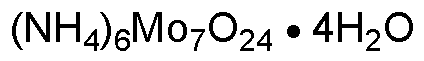 Molibdato de amonio tetrahidratado