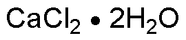 Chlorure de calcium dihydraté
