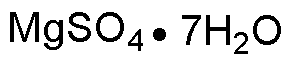 Sulfato de magnesio heptahidratado